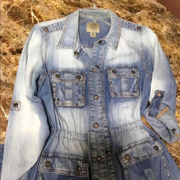 GUESS Jean jacket with waist adjustment - Picture 5 of 8